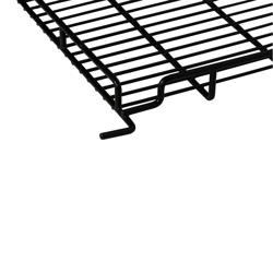 Grelha de suporte plastificada (Preto)