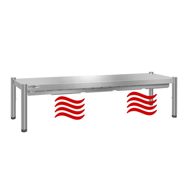 Warmtebrug PREMIUM - 1600x370mm - met 1 plank - Hoogte: 415mm