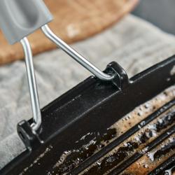 STAUB | GRILLPANOR - Grillpanna - 240x240mm - gjutjärn - svart