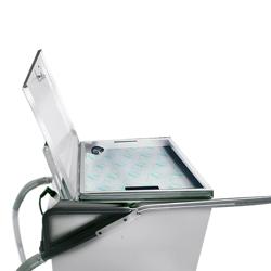 Sistema de filtración al vacío VITO | XM - 30 litros/minuto - para freidoras de 75 litros máx.