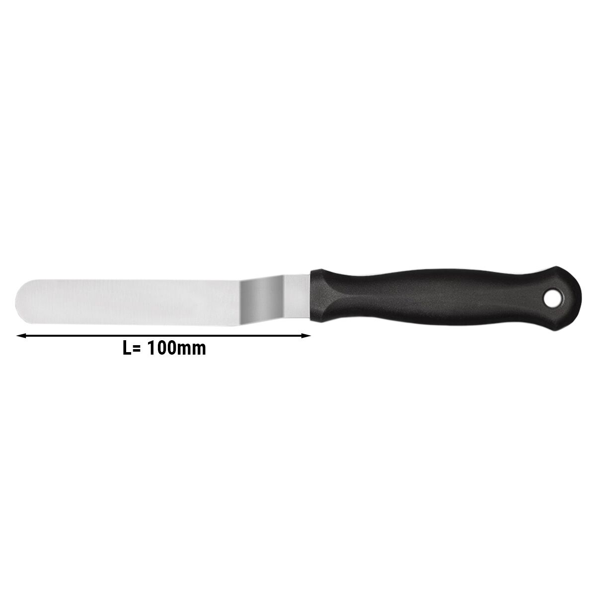 Couteau spatule - Acier inoxydable | Lame: 100mm