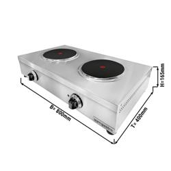 Electric Boiling Top - 5.2kW - 2 plates