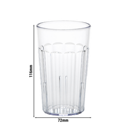 (36 bucăți) CAMBRO | NEWPORT - Pahar de băut - 300 ml - BPA-Free - Transparent