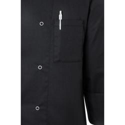 KARLOWSKY | bluza kucharska Basic - Czarny - Rozmiar: S