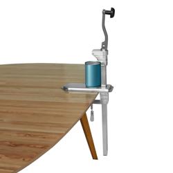 Professional Manual Bench Can Opener – 480 mm Shaft - Stainless Steel - Heavy-Duty