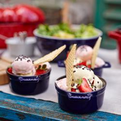 STAUB | LA COCOTTE - Mini Cocotte - Ø 100mm - Fonte - Bleu foncé	