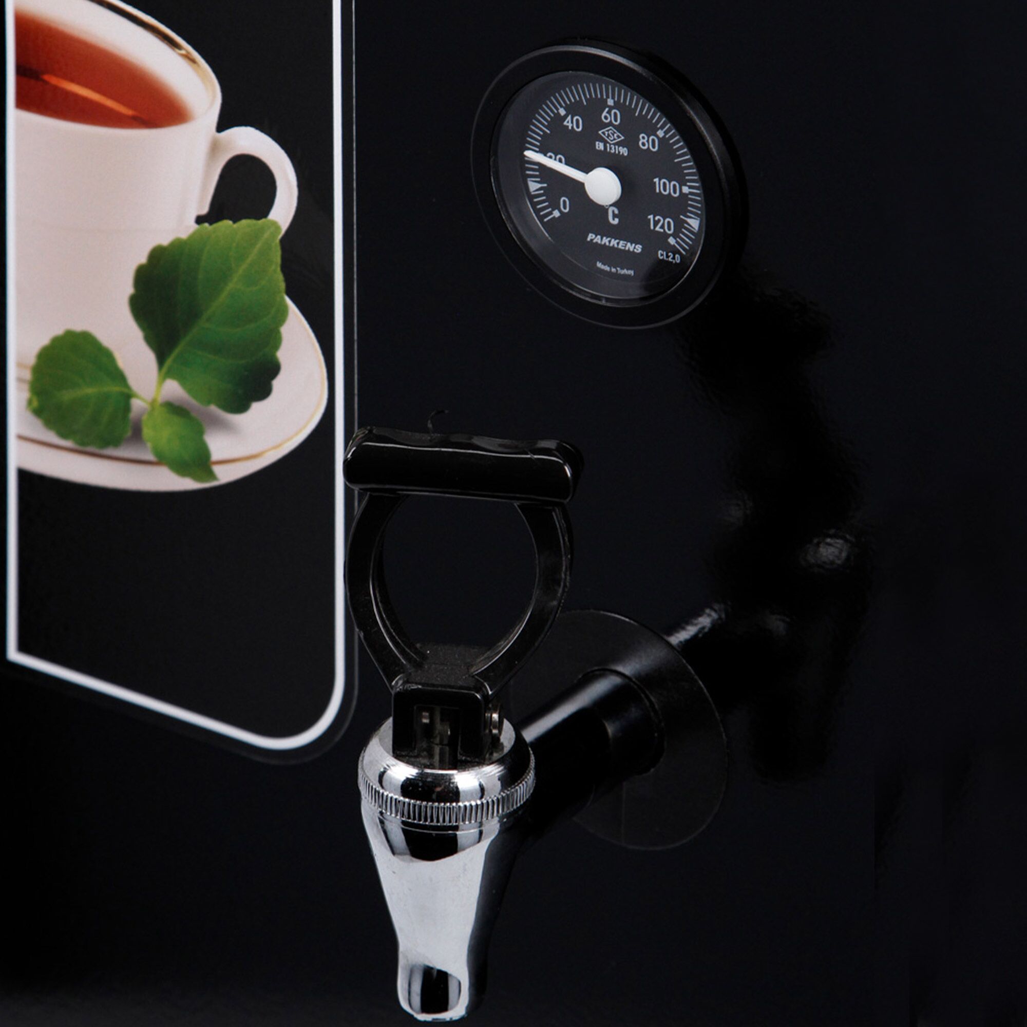 Samovar électrique professionnel - 23 L - 2,5 kW - avec 2 théières