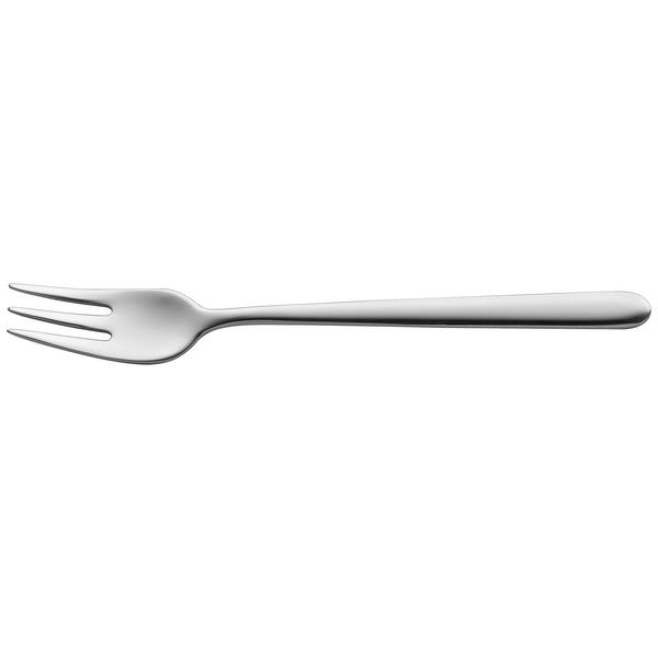 ZWILLING | Chiaro Cake Fork – 150 mm - 18/10 Stainless Steel - Matte - Tapered Tines - Dishwasher Safe