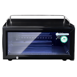 GASTRO-COOL | Koelkast met glazen deur - 25 liter - 1 glazen deur - Zwart