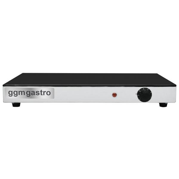 Warmhalteplatte mit Glas-Keramikfeld - 260 Watt - GN 1/1
