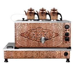 Samovar em cobre elétrico - 870mm - 33L - 2,5kW