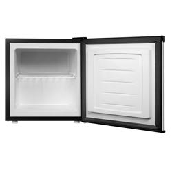 Καταψύκτης μίνι ECO - ανοξείδωτο ατσάλι (INOX) - 445 mm - 32 l - με 1 συμπαγής πόρτα - μαύρο - πόρτα από ανοξείδωτο ατσάλι (INOX)
