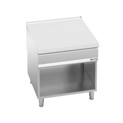 Neutraal element - 800x900x(H)920mm - open onderbouw | met lade - passend voor PAOLO 900-serie