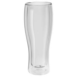 (2) ZWILLING | Sorrento Bar Beer Glass Set – 410 ml - double‑walled borosilicate