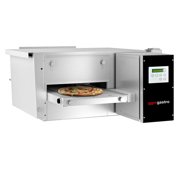 Elektrische doorloop oven - 980x1300mm - Digitaal - Bandbreedte: 400mm - incl. onderstel