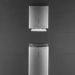 AIR-WOLF | Distributeur de serviettes en papier - pour 600 serviettes - inox