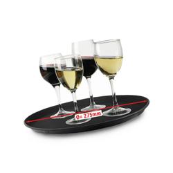 Vassoio bar - Polipropilene - Ø 275mm - Altezza: 20mm - superficie antiscivolo