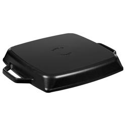 STAUB | GRILL PANS - Padella per grigliare - 230x230mm - Ghisa - Nero