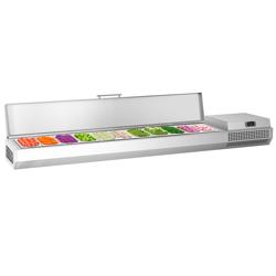 Countertop Prep Well PREMIUM PLUS - 2300x353mm - 11x GN 1/4