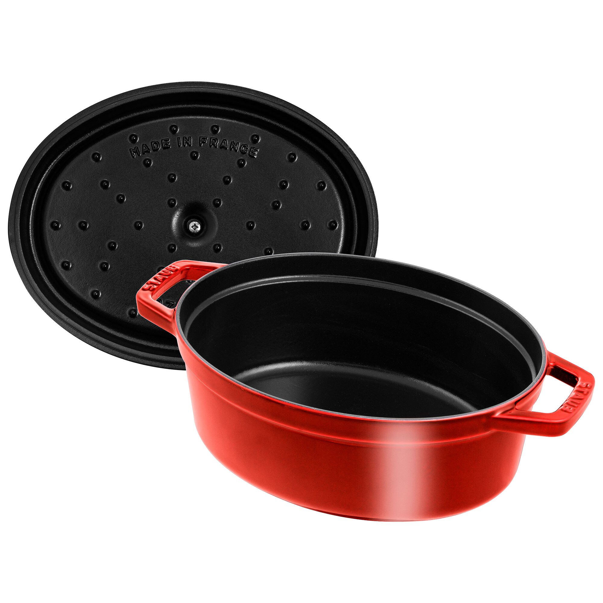 STAUB | LA COCOTTE - Cocotte - ovale - 230mm - Fonte - Rouge cerise	