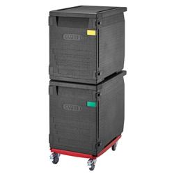 CAMBRO | CAMDOLLY® - Chariot de transport - Compatible avec les boîtes EPP EN 600x400 - Rouge