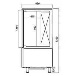 Abbattitore di temperatura - Touch - 315 Litri - 14x GN 1/1 o EN 600x400	