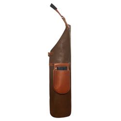 (6 Stuks) KARLOWSKY | Leren Slabbenschort - Caramel