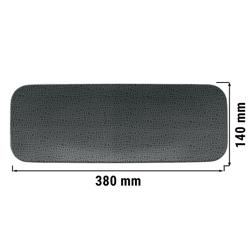 (2 Stück) SELTMANN WEIDEN | Coupe Teller - flach rechteckig - 380x140mm - Anthrazit