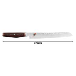 MIYABI | 6000 MCT - Cuchillo para pan con filo dentado - Hoja: 230mm
