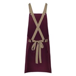 (6 stuks) KARLOWSKY | Slabbenschort Urban Look - Aubergine