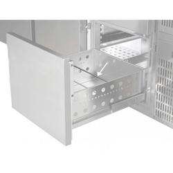 RVS flessenhouder voor Biertoonbank-schubladen - Ø10mm - voor series BA & BS - passend voor series BRA & BLA
