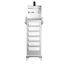 Przenośny filtr do oleju frytury z baterią - 160x260x485mm - 9kg - do frytkownica - max. do 180°C, do 80l/min