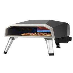 (2 pcs) - Commercial Outdoor Gas Pizza Oven – for Ø 40 cm Pizzas – up to 500 °C – incl. Carry Bag