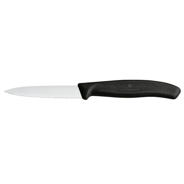 VICTORINOX | SWISS CLASSIC - Groentemes met gekartelde rand - Mes: 80mm