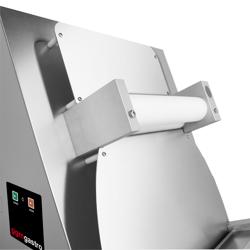 Formadora de pizza - para pizza Ø260-400mm - espessura da massa 0,5 a 5,5mm - 375W - Aço inoxidável