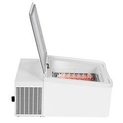 Vitrina de helados de mesa - 465 x 750 mm - Blanco