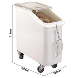 CAMBRO | Meelwagen / Ingrediëntenwagen - 81 liter - gemaakt van polypropyleen
