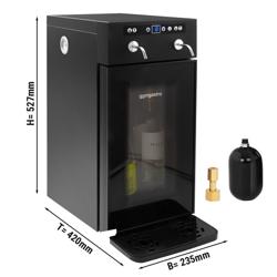 Professioneel Wijndispenser - 1 temperatuurzone - 2 flessen