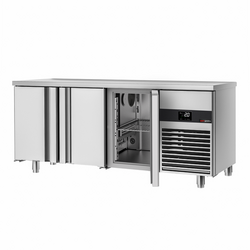 Koelwerkbank PREMIUM - 1865x700mm - met 3 deuren