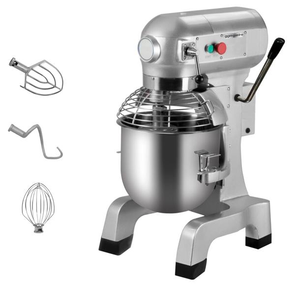 Commercial Planetary Mixer - 27 Litre – 1,100 W – 3 Speeds – Stainless Steel Bowl – Stainless Steel Body