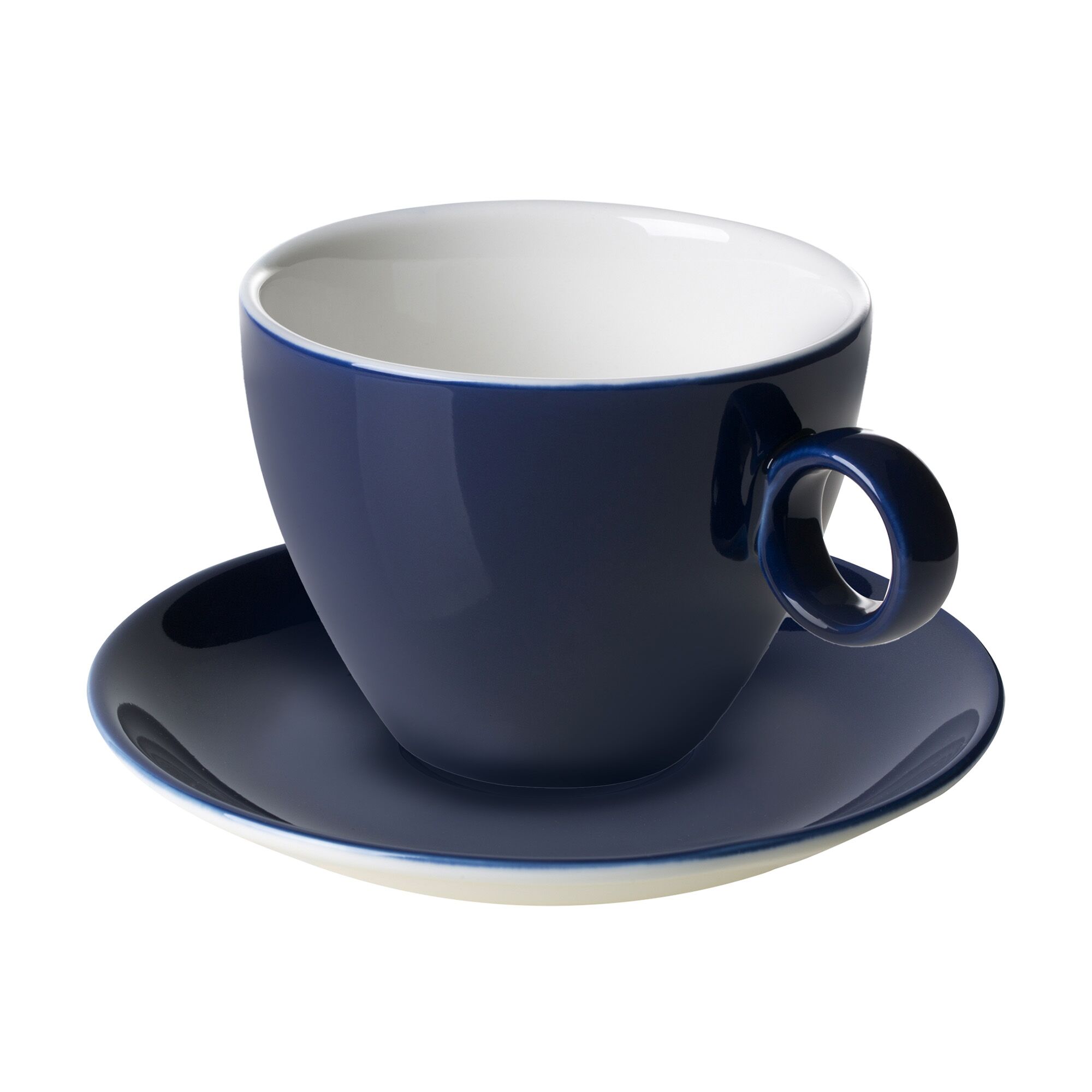 (6 pièces) BART COLOUR CAFE – Tasse à cappuccino – 230 ml – Bleu