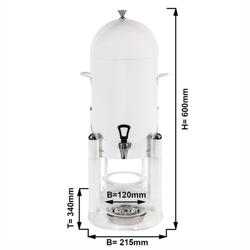 Dispenser bevande - 9L - Bianco