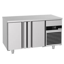 Bagerikylbänk PREMIUM - 1550x800 mm - 390 l - GN 1/1 - Fläktkyla - med 2 dörrar