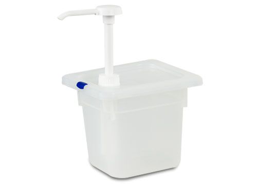 Distributeur de Mayonnaise / Sauces - 2 L - Polypropylène - avec Pompe