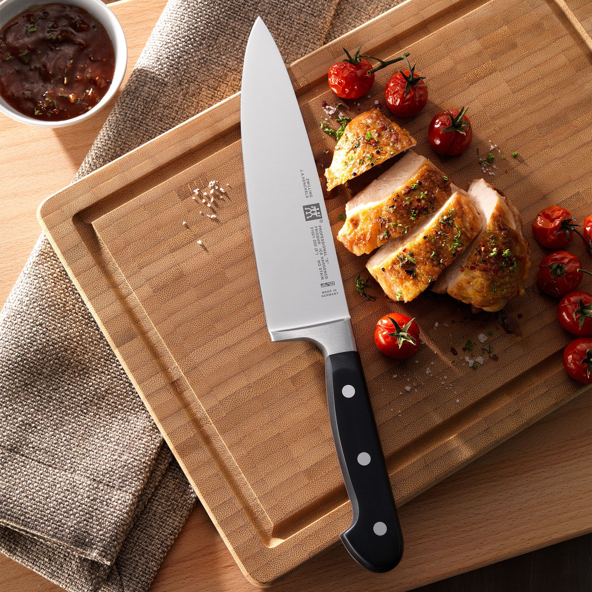 ZWILLING | PROFESSIONAL S - Couteau de chef - Lame: 200mm