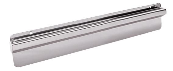 Receipt rail made of stainless steel - 30 cm | Note holder | Clip rail | Receipt rail | Note rail