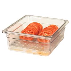 (6 bucăți) CAMBRO | Camview® - Recipient din copolimer GN 1/2 - Transparent - Înălțime: 100 mm - Fără BPA