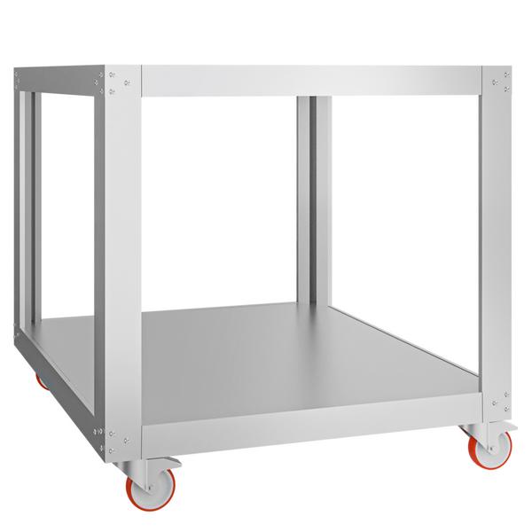 Postolje - 1130x1240x850 mm - pocinčani čelik - za pizza pećnice - kompatibilno s GEP6T#GEP6T