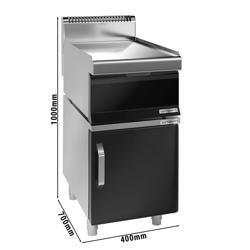 Neutraal element - 400x700x(H)1000mm - RVS | met lade | onderbouw met 1 deur - voor baklijn - passend voor MARIO 700-serie