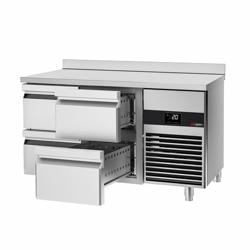 Kylmätiski PREMIUM - 1400x700mm - 4 laatikkoa ja korokejalusta